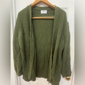 Green Cardigan